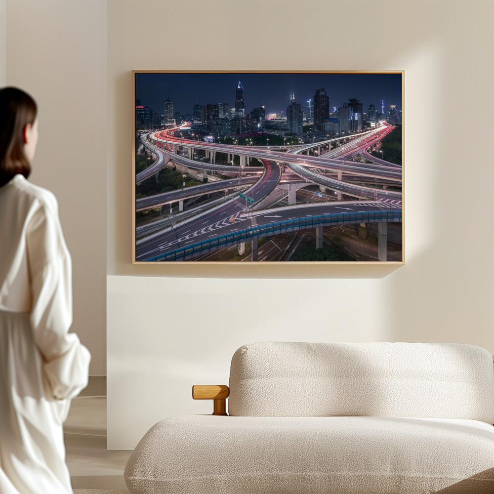 Canvas print - Nine Dragons in the hall