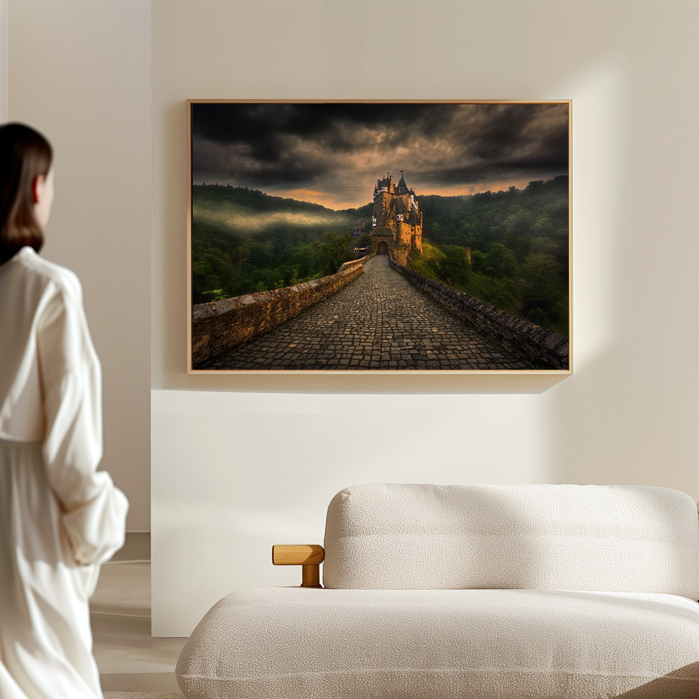 Toile - Eltz... dans le hall