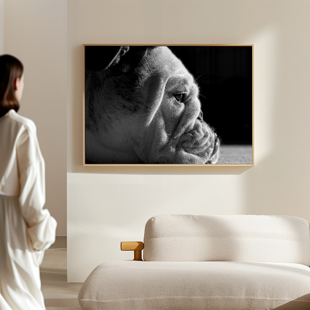 Canvas taulu - Between the Folds salissa