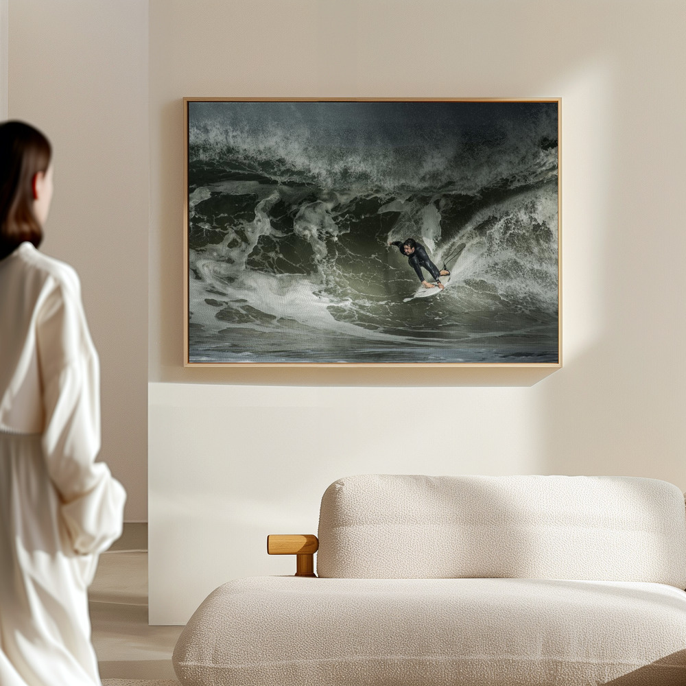 Canvas print - Seeking some shade... in the hall