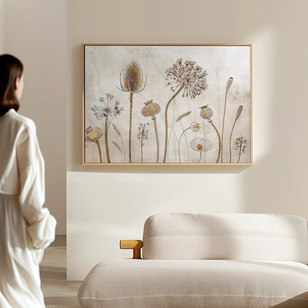 Toile - Growing old dans le hall