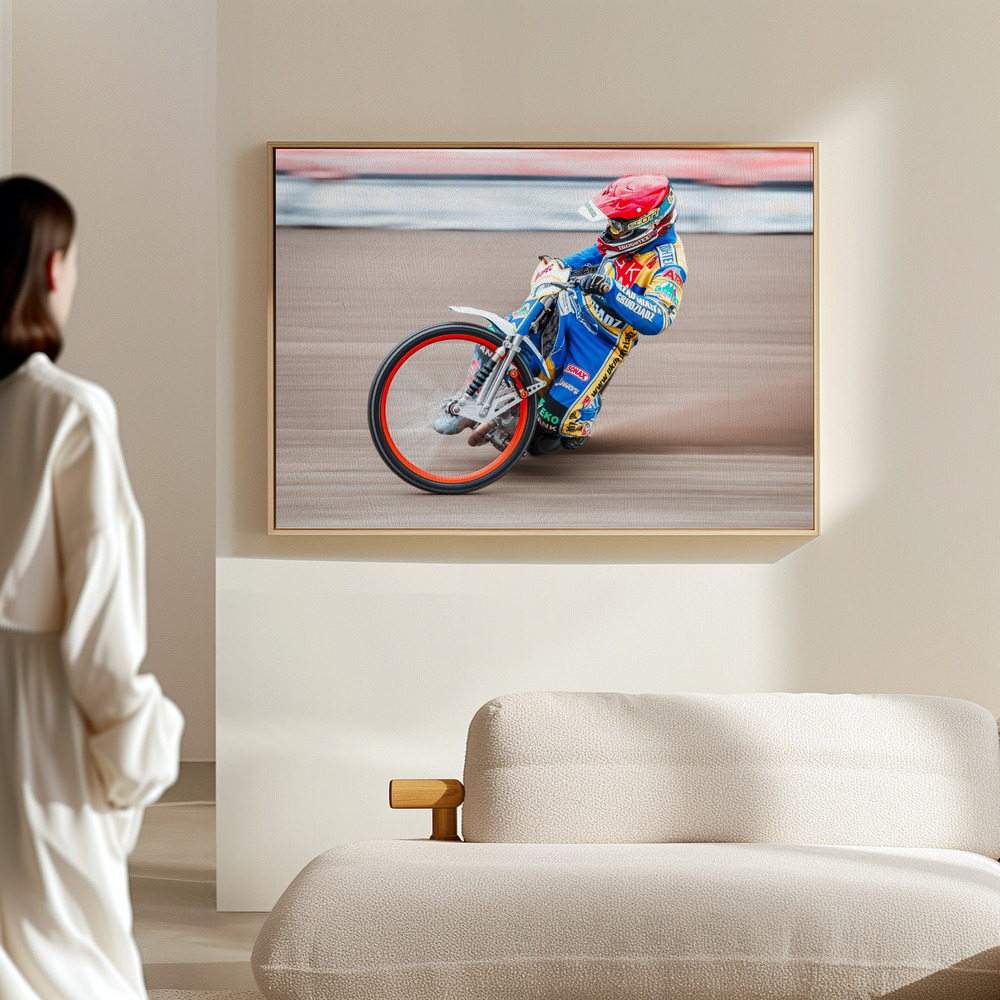 Toile - Speedway dans le hall