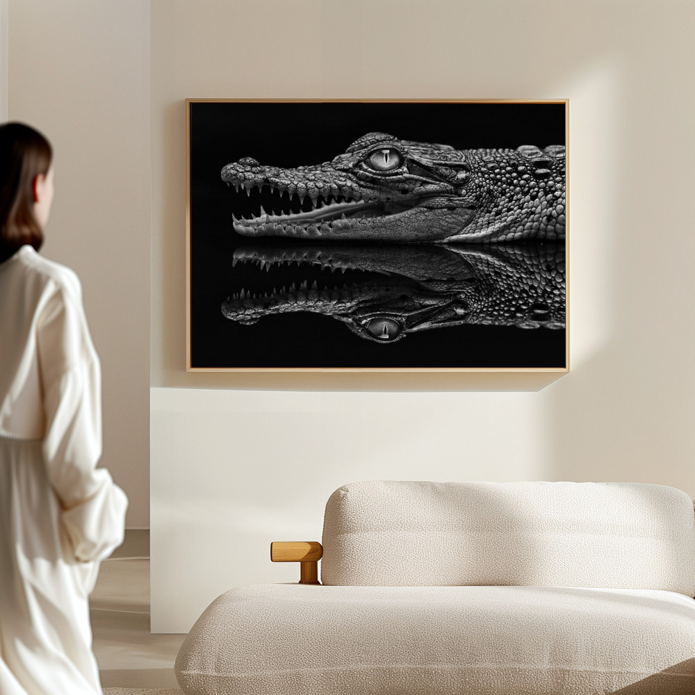 Canvas taulu - Dark Mirror salissa