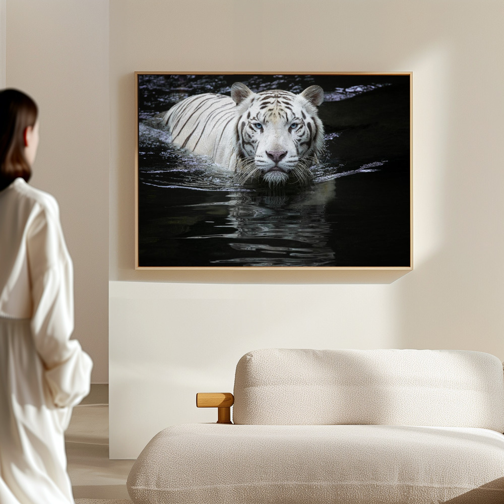 Canvas print - Looking at Me Looking at You in the hall