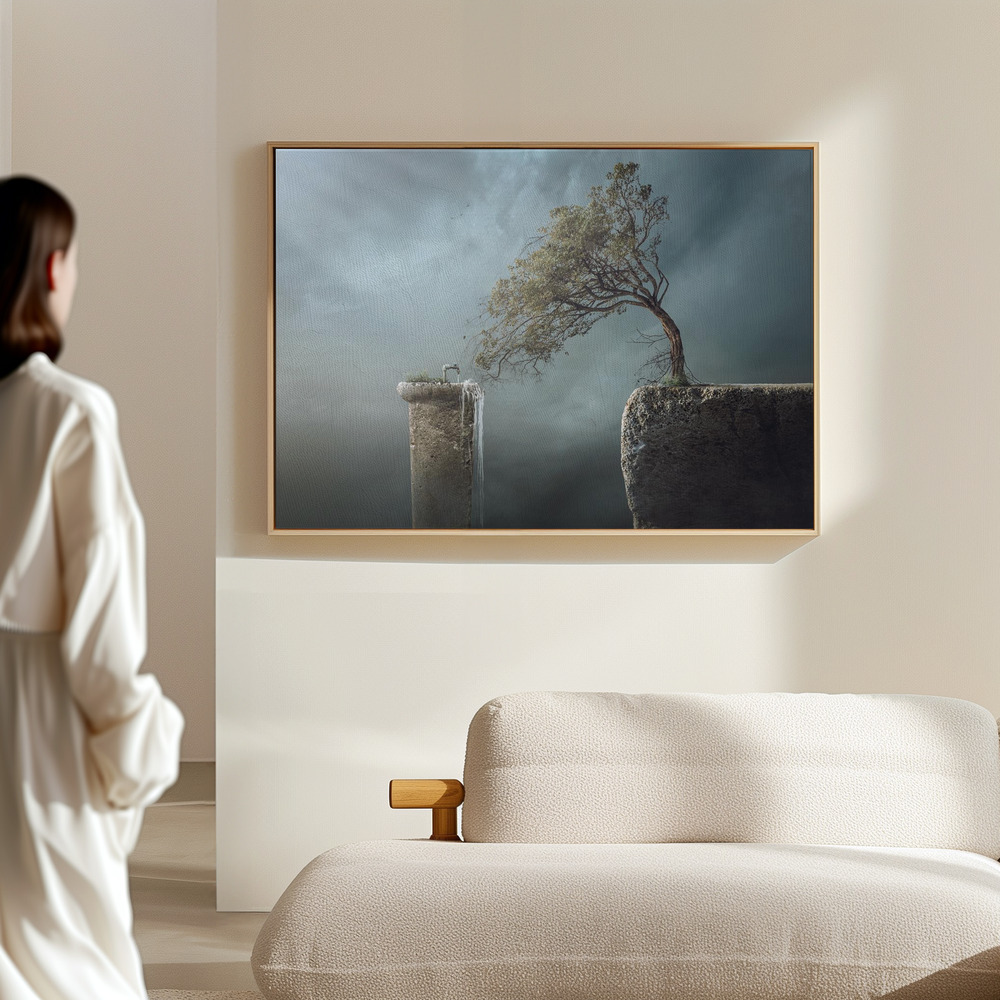 Canvas print - Drink Water in the hall