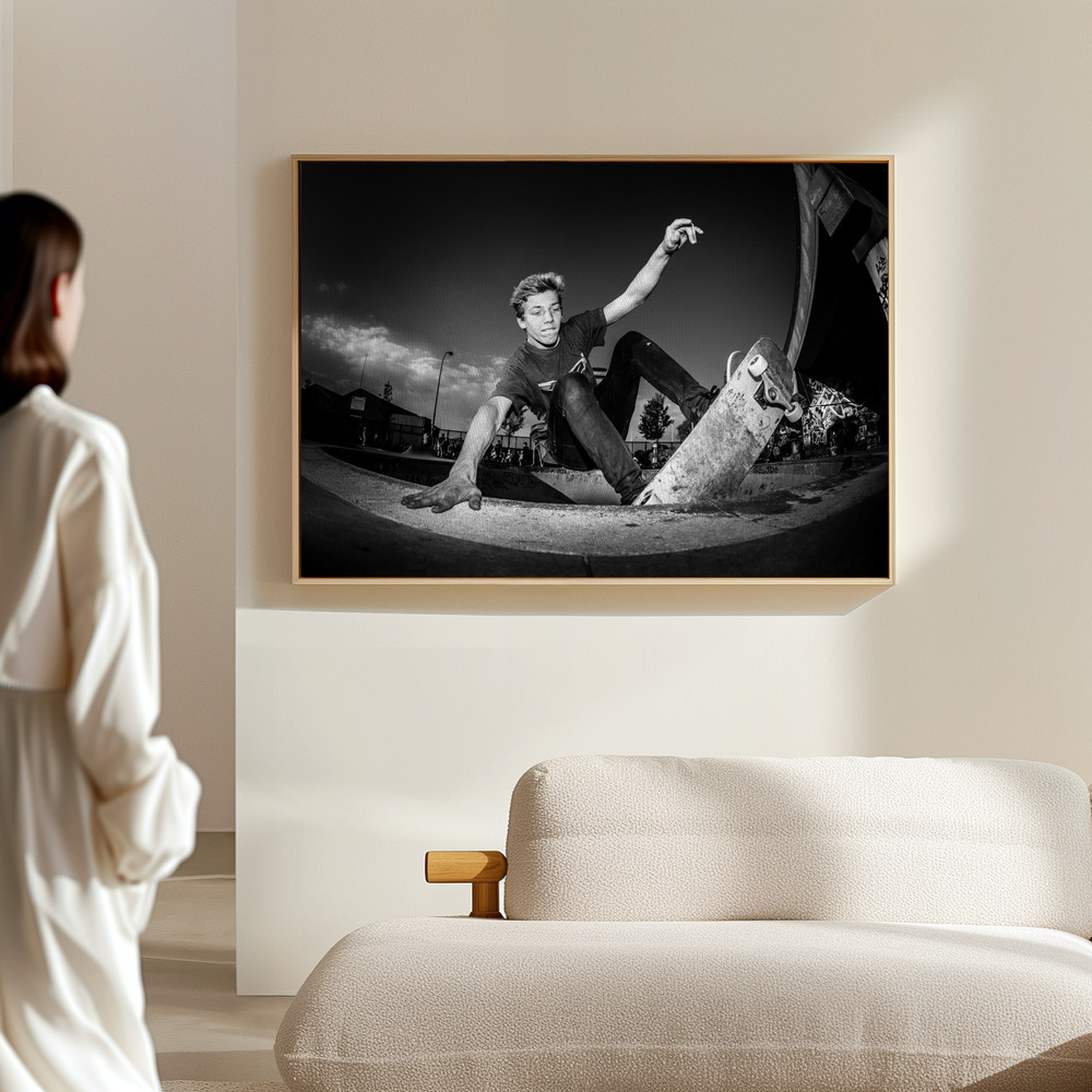 Canvas print - Ellis Ekkart performing... in the hall