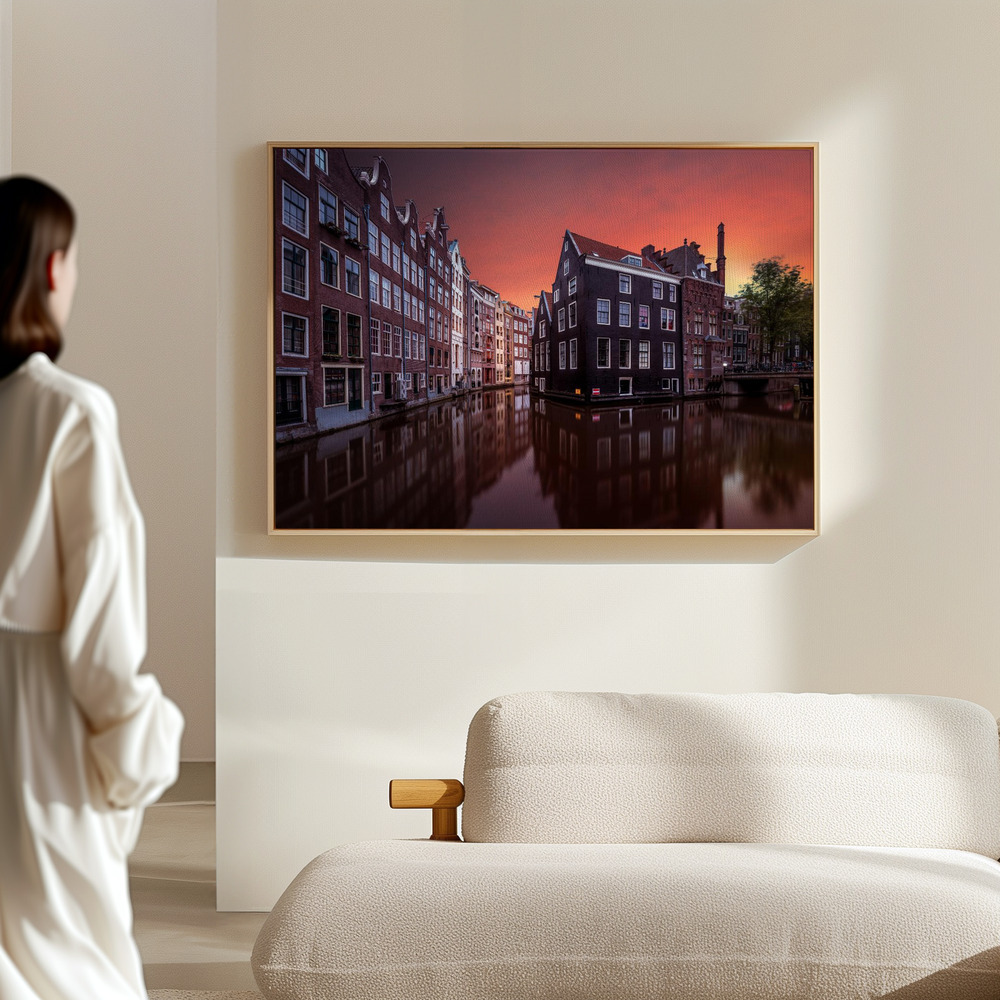 Toile - Amsterdam Dawn dans le hall