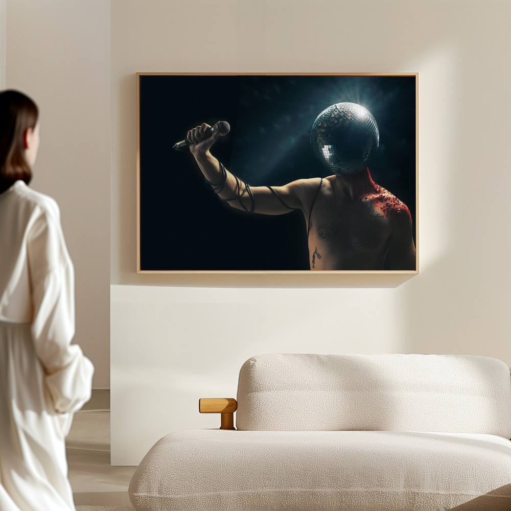 Canvas print - Disco Tragedy in the hall