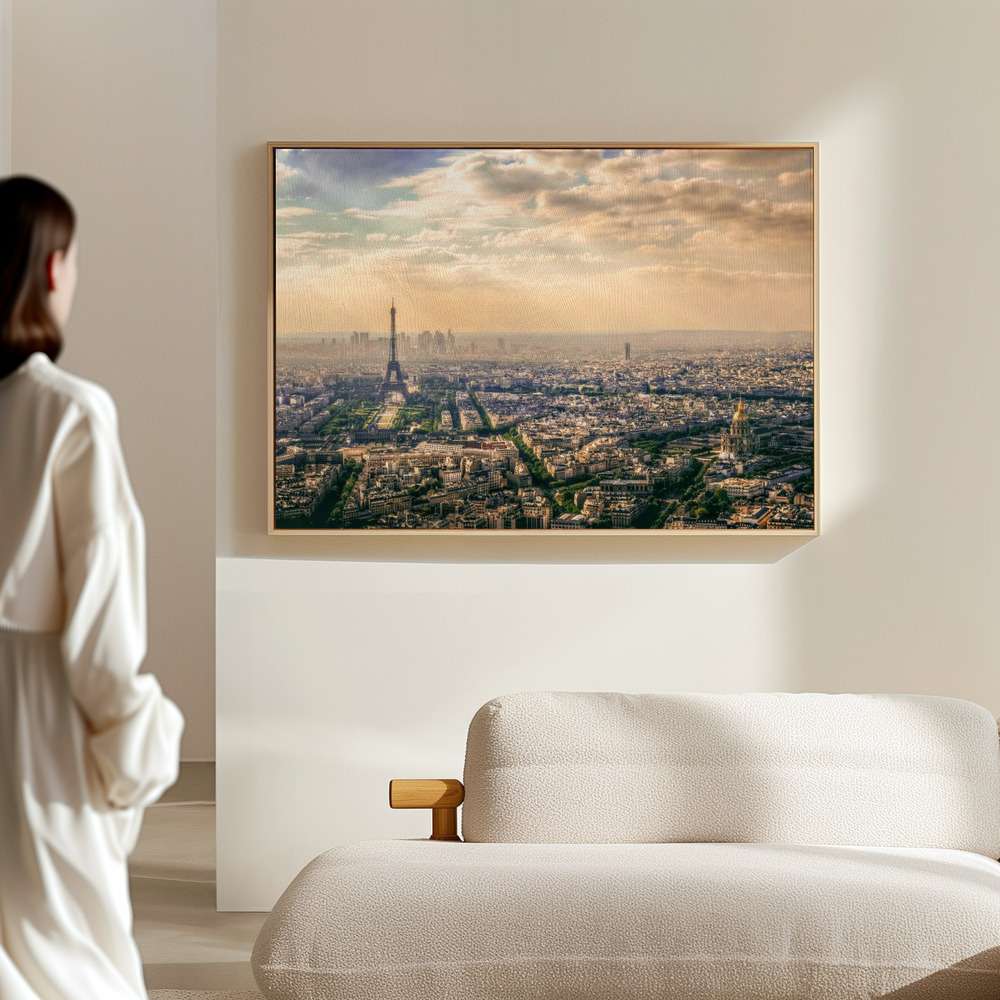Toile - Paris, France dans le hall