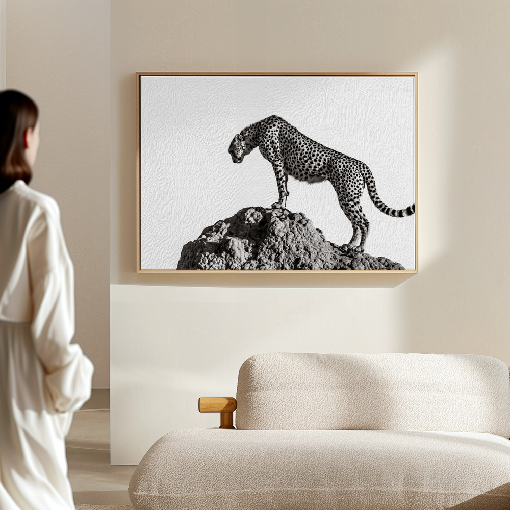 Toile - The hunter dans le hall