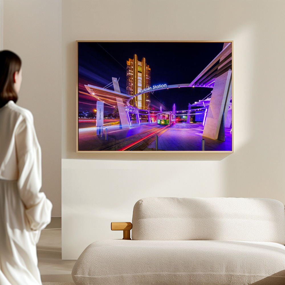 Canvas taulu - Uptown Dallas salissa