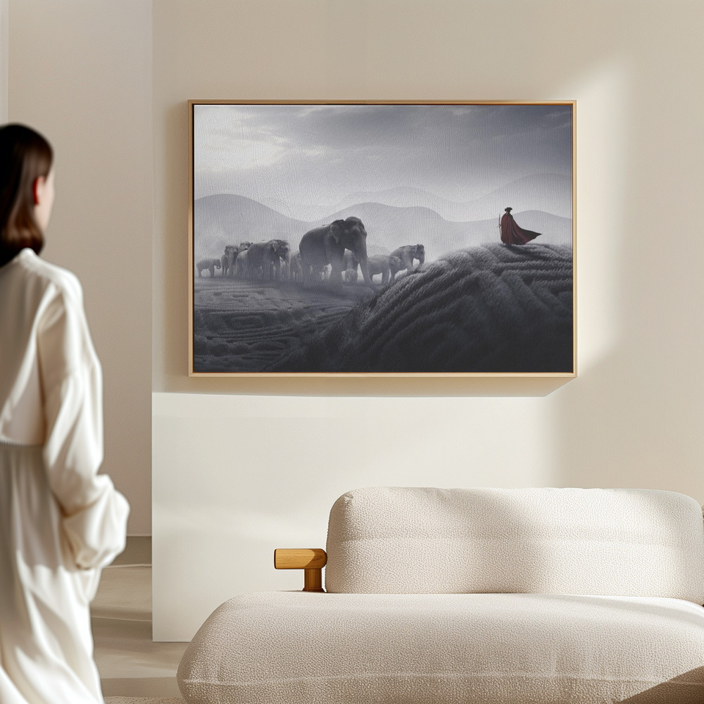 Canvas print - Robin Hood in the hall