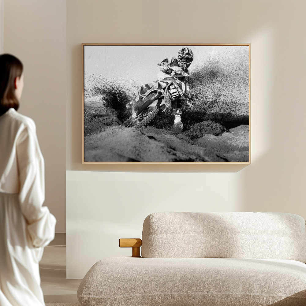 Canvas print - Krisztian Tompa in the hall