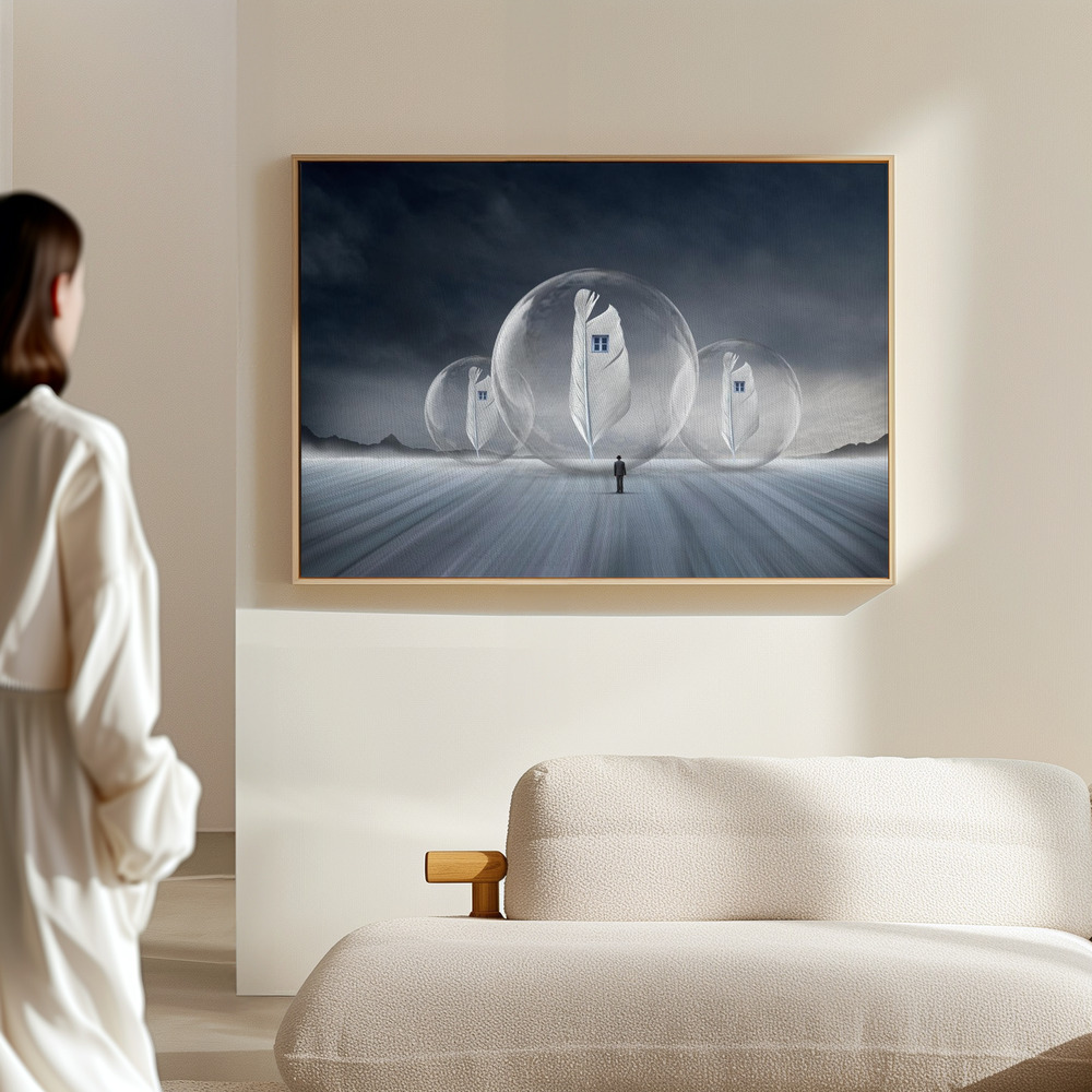 Toile - Abode dans le hall