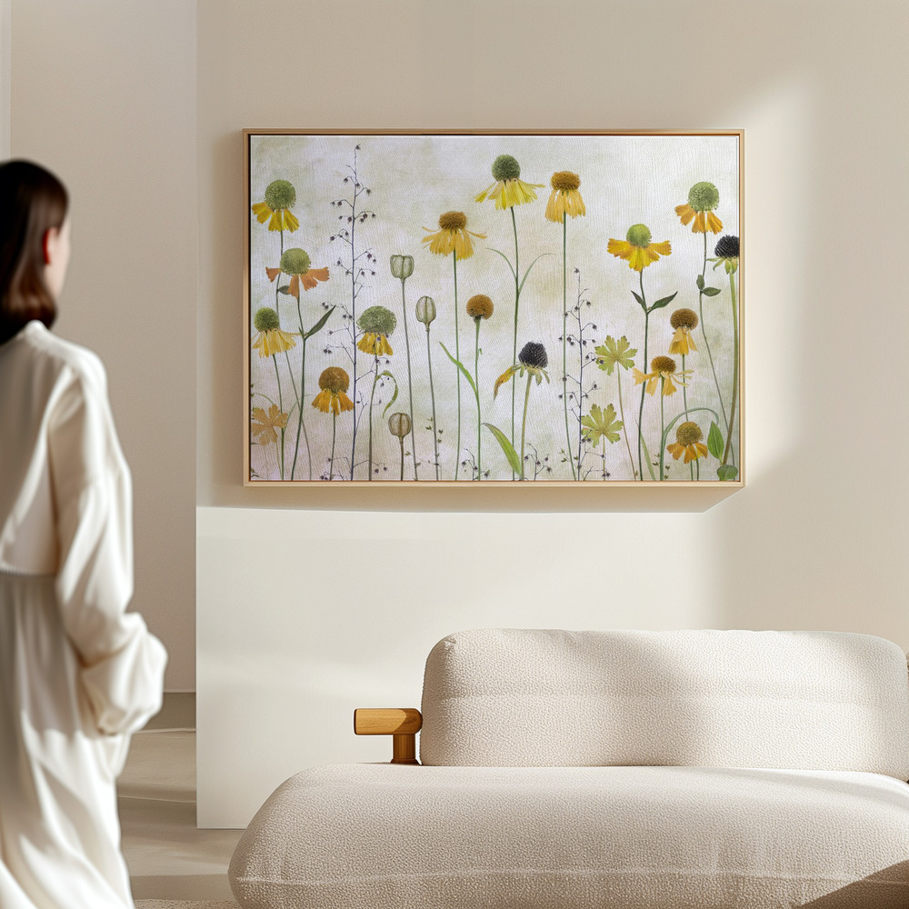 Toile - Helenium dans le hall