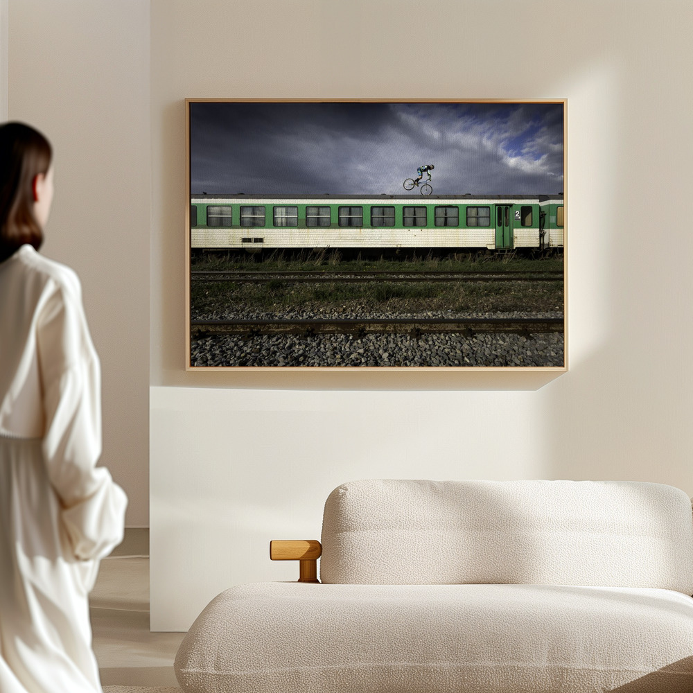 Canvas print - Orban-Barra Gabor in the hall
