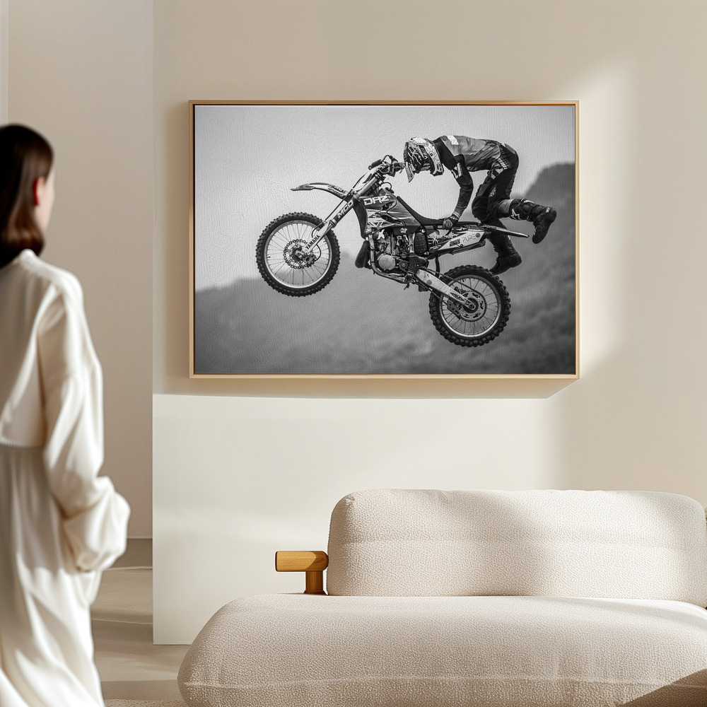 Toile - Battle of transcendence dans le hall