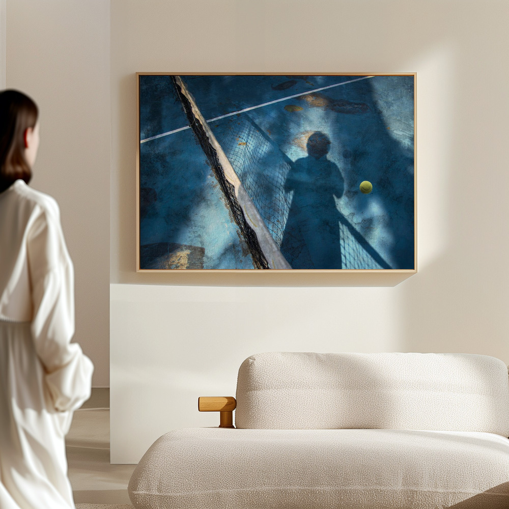 Toile - My old game dans le hall