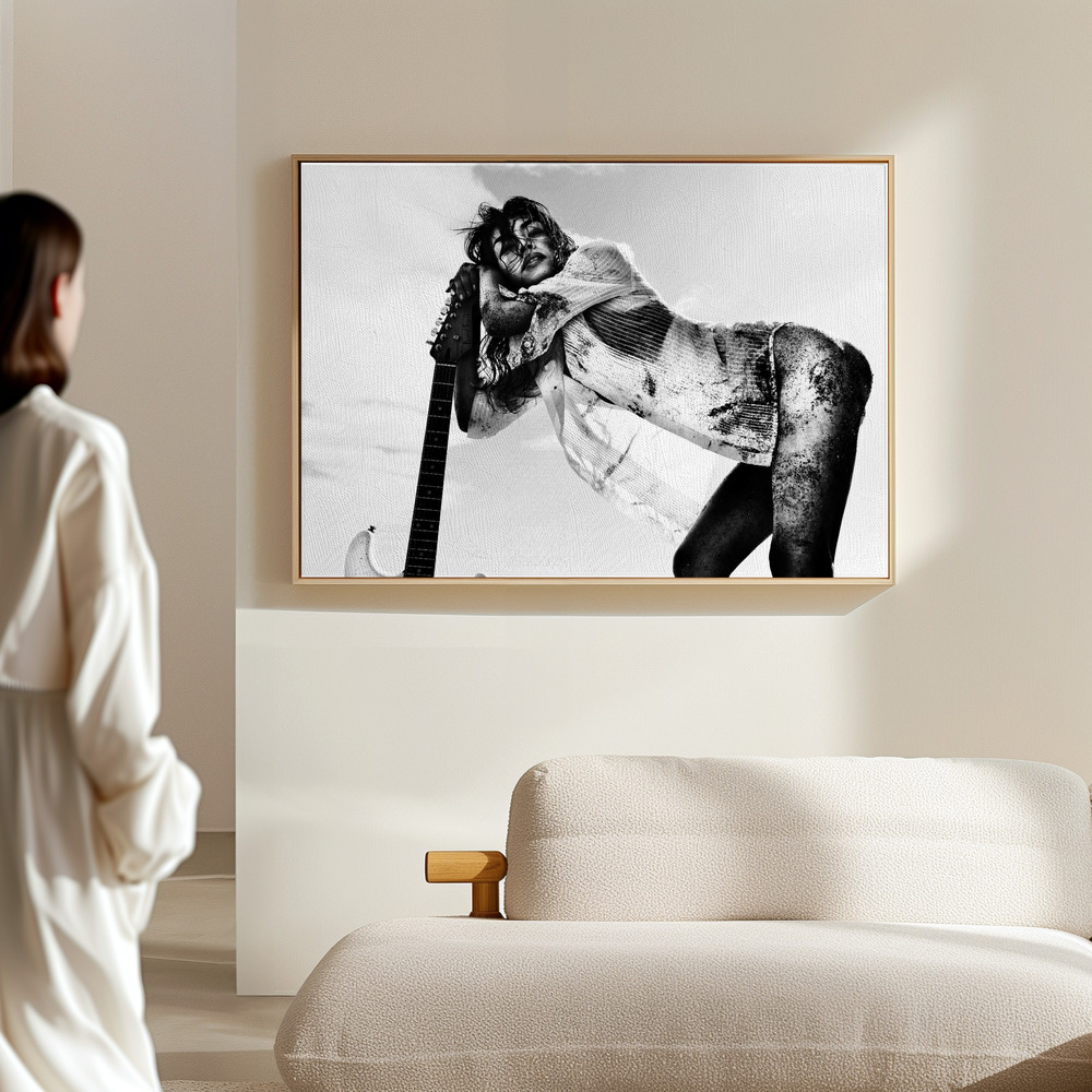Canvas print - Under the summer in the hall