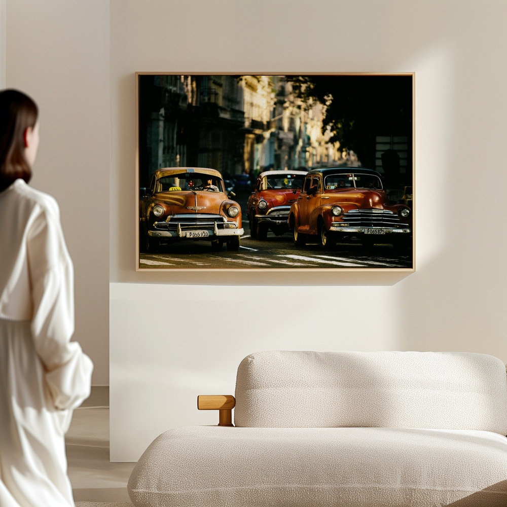 Toile - Come with me in the morning light dans le hall