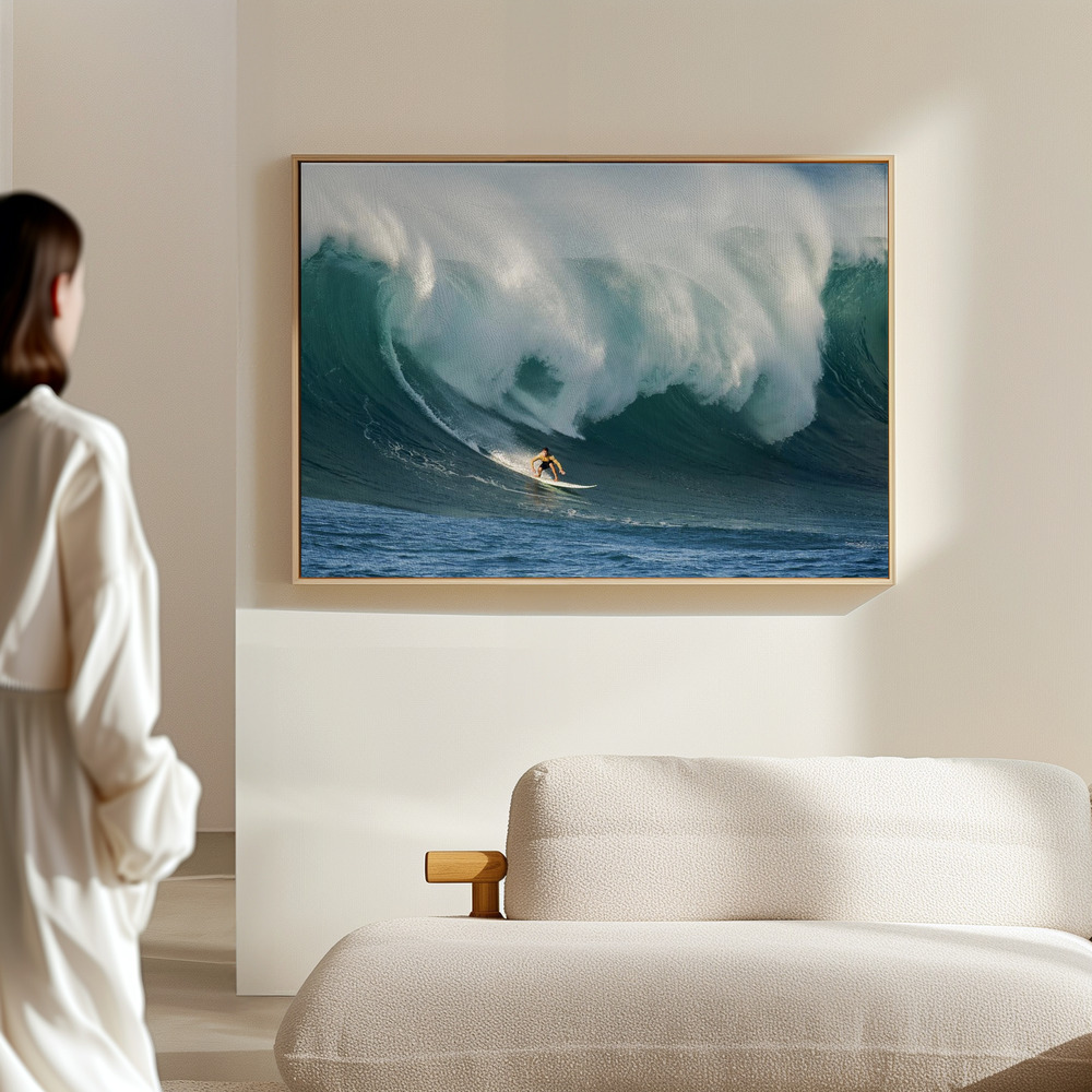 Canvas schilderi - Cresting the Giant in the hall