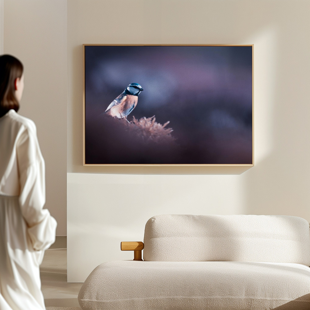 Canvas print - A bird world in the hall