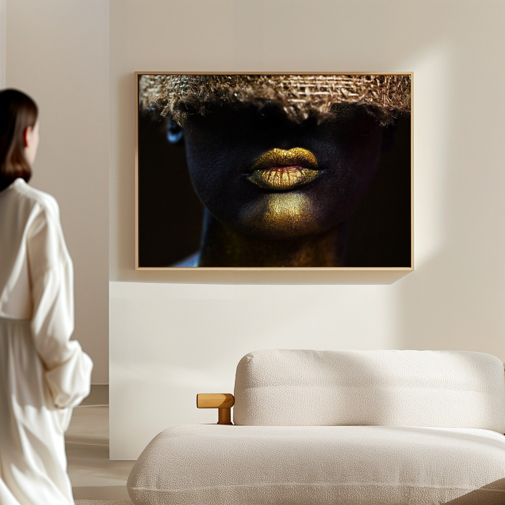 Canvas print - imperfect in the hall