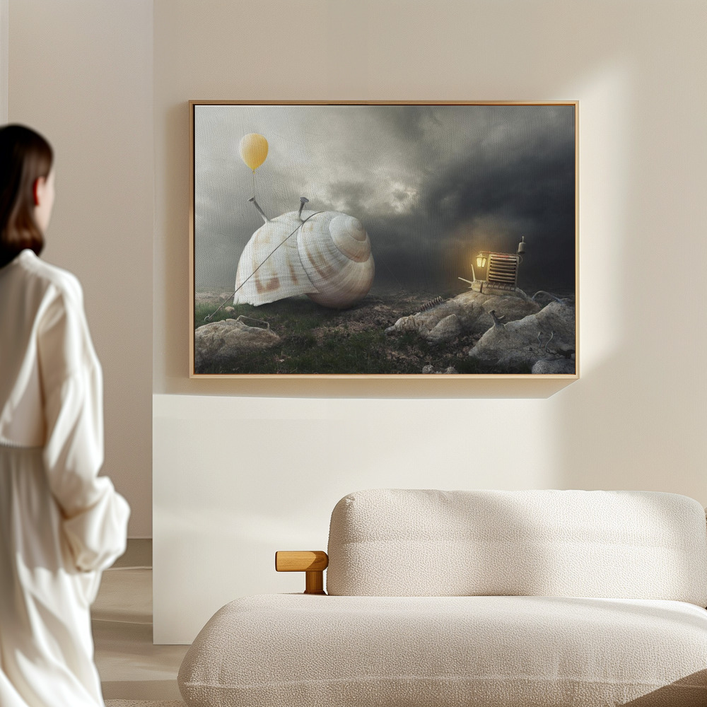 Toile - Return Back Home dans le hall