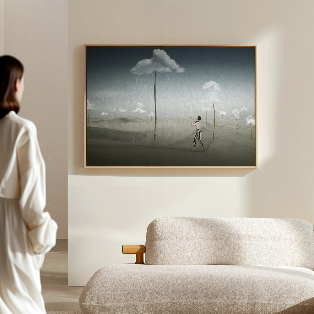 Canvas print - Cloud-Farm in the hall