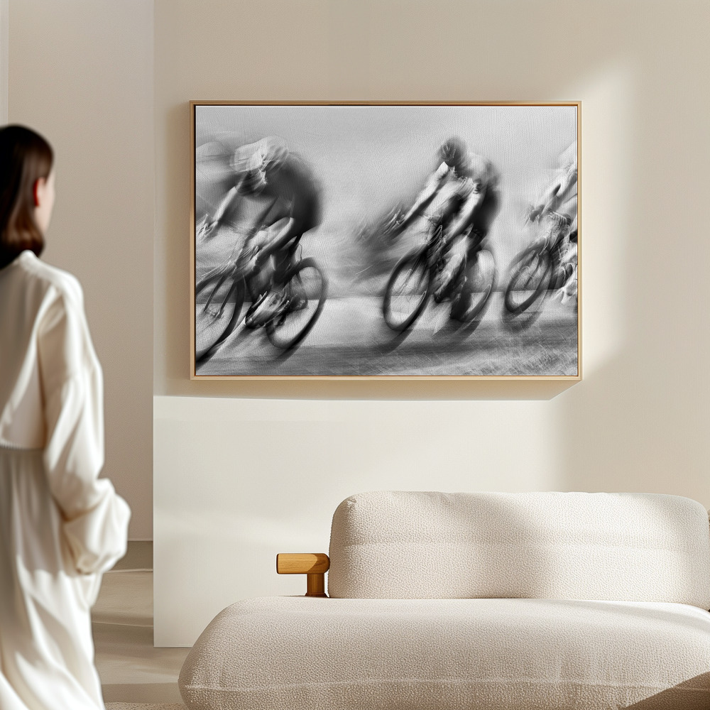 Toile - Pursuit dans le hall