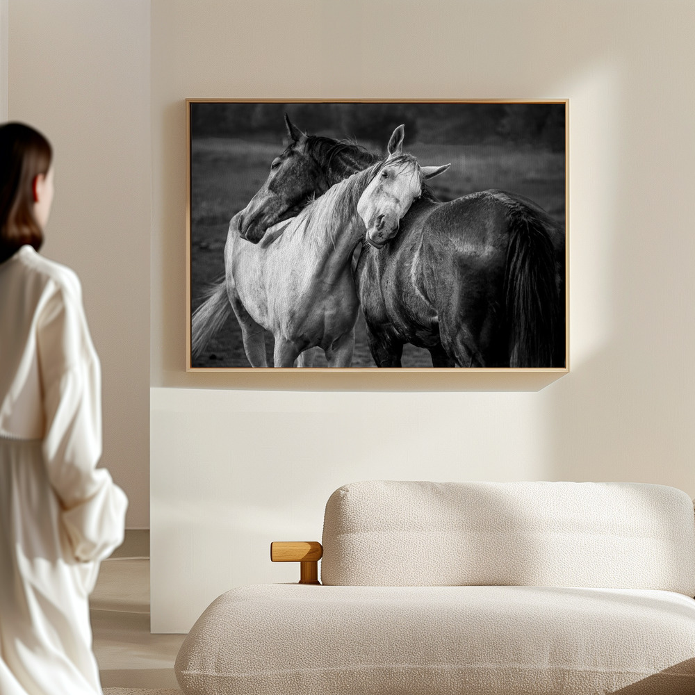 Canvas schilderi - Warm rain in de hal