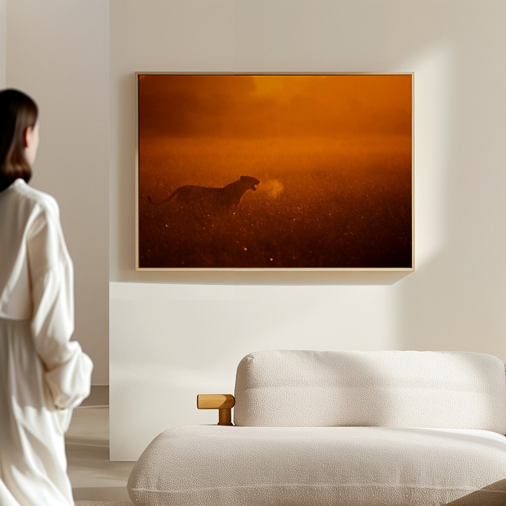 Canvas print - Puff in the hall