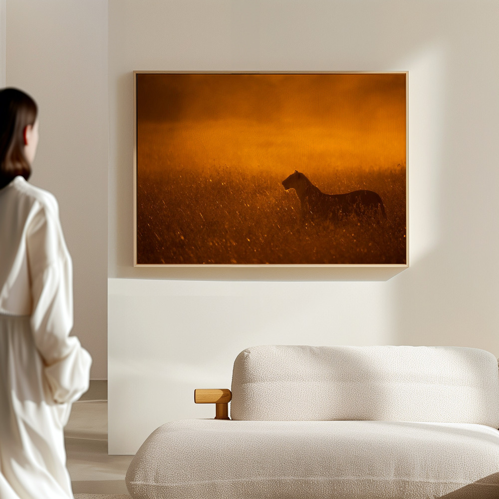 Canvas print - Gold Dust in the hall