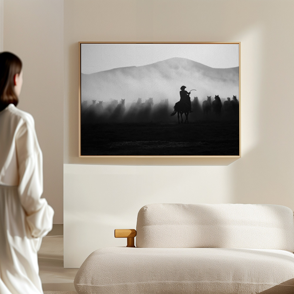 Canvas print - Chasing the Jades! in the hall