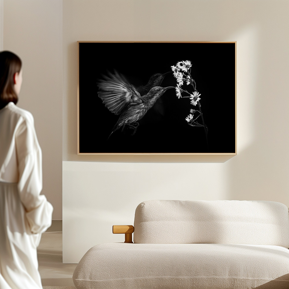 Canvas print - Motion in the hall