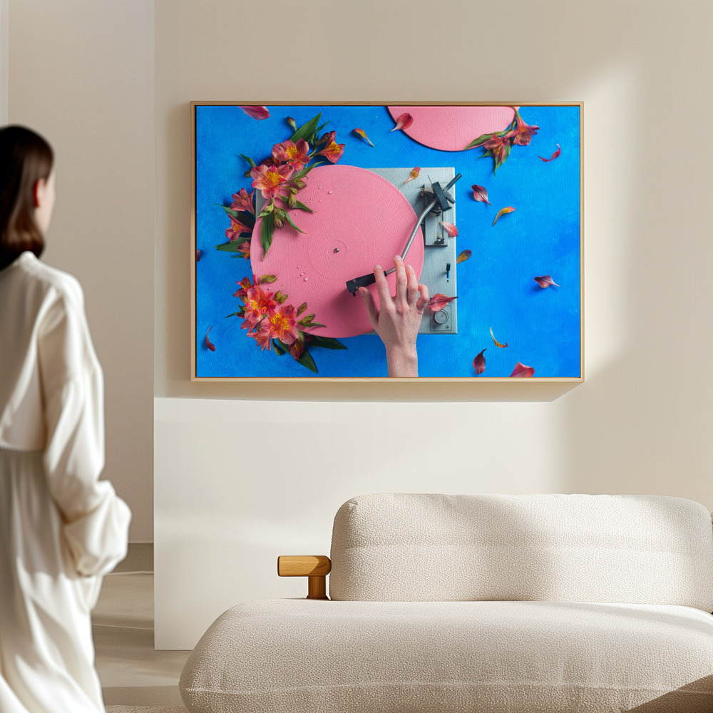 Canvas print - Spring Record in the hall
