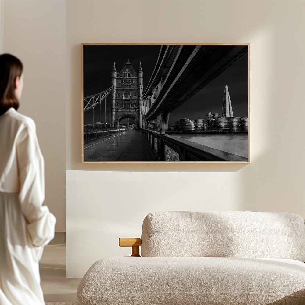Canvas print - London Skyline in the hall