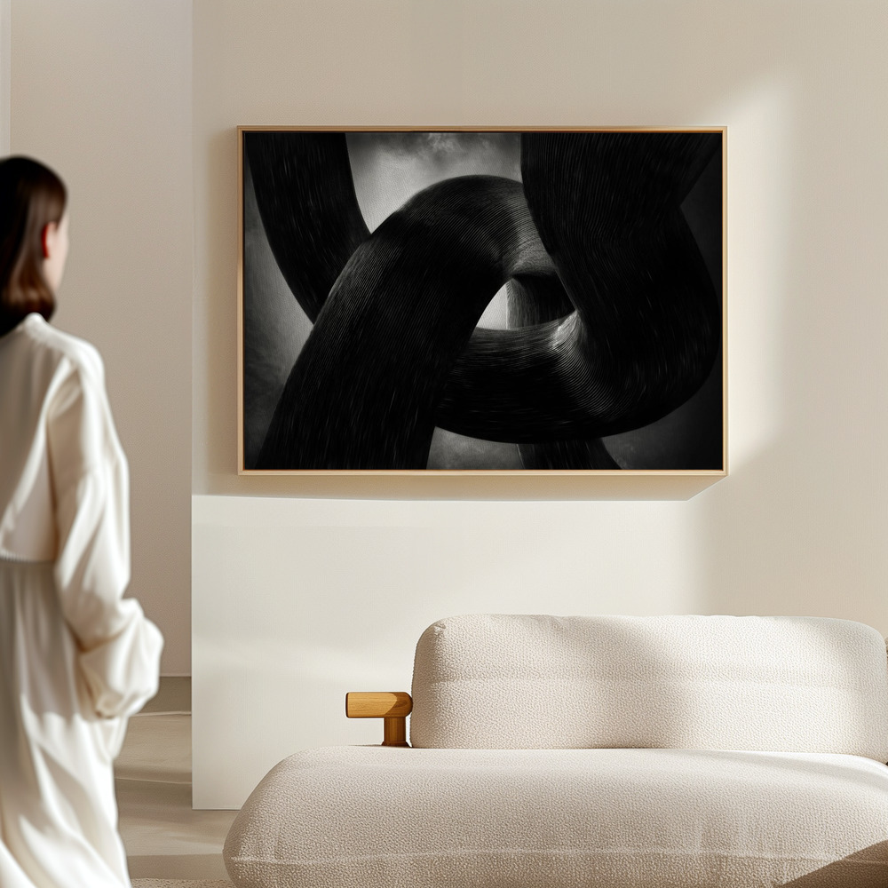 Canvas print - Switched in the hall