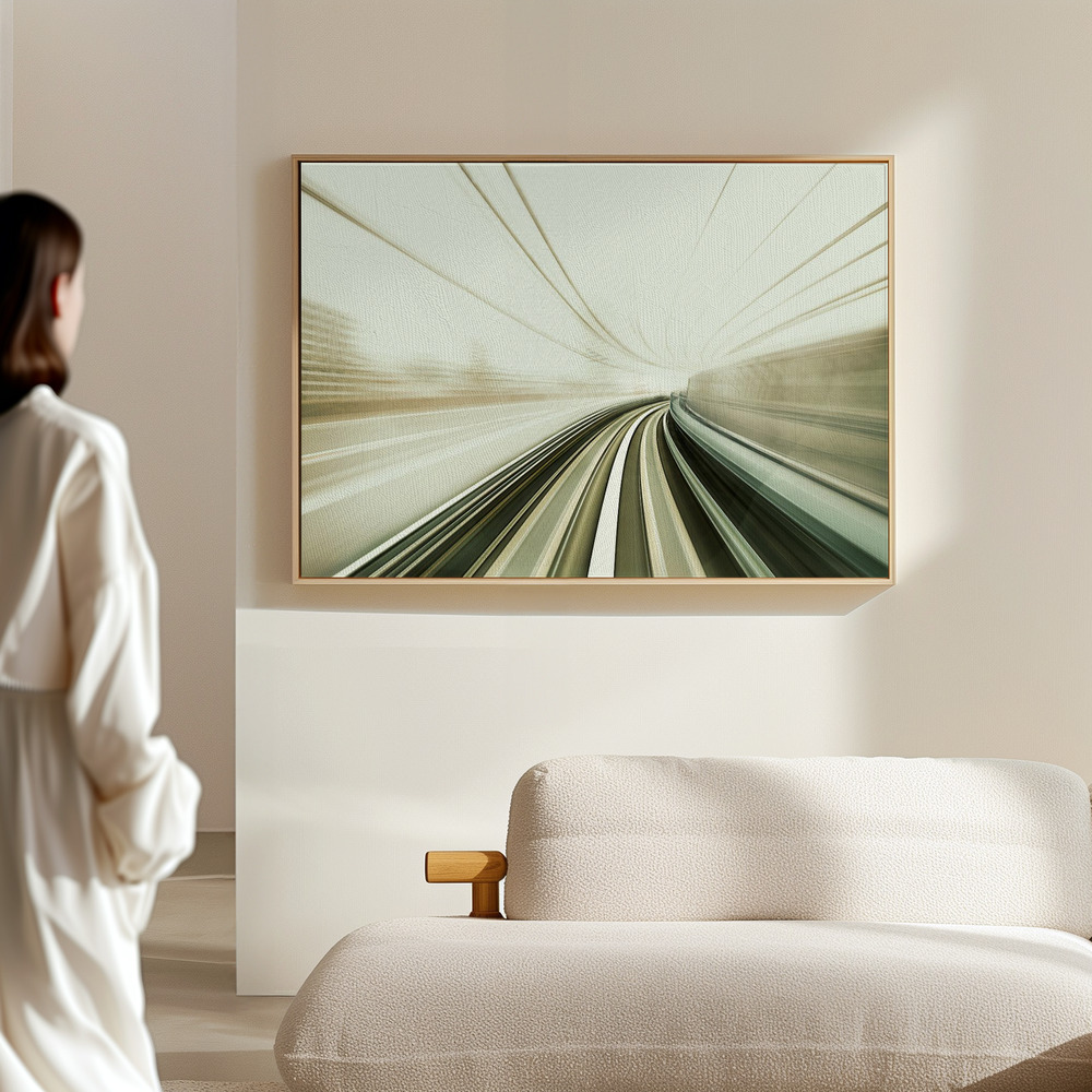 Canvas print - Ethereal Swell in the hall