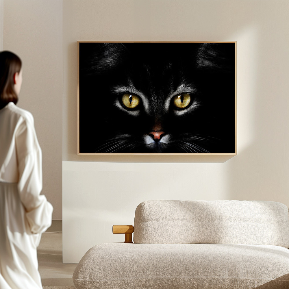 Canvas print - Whisper in the Dark in the hall