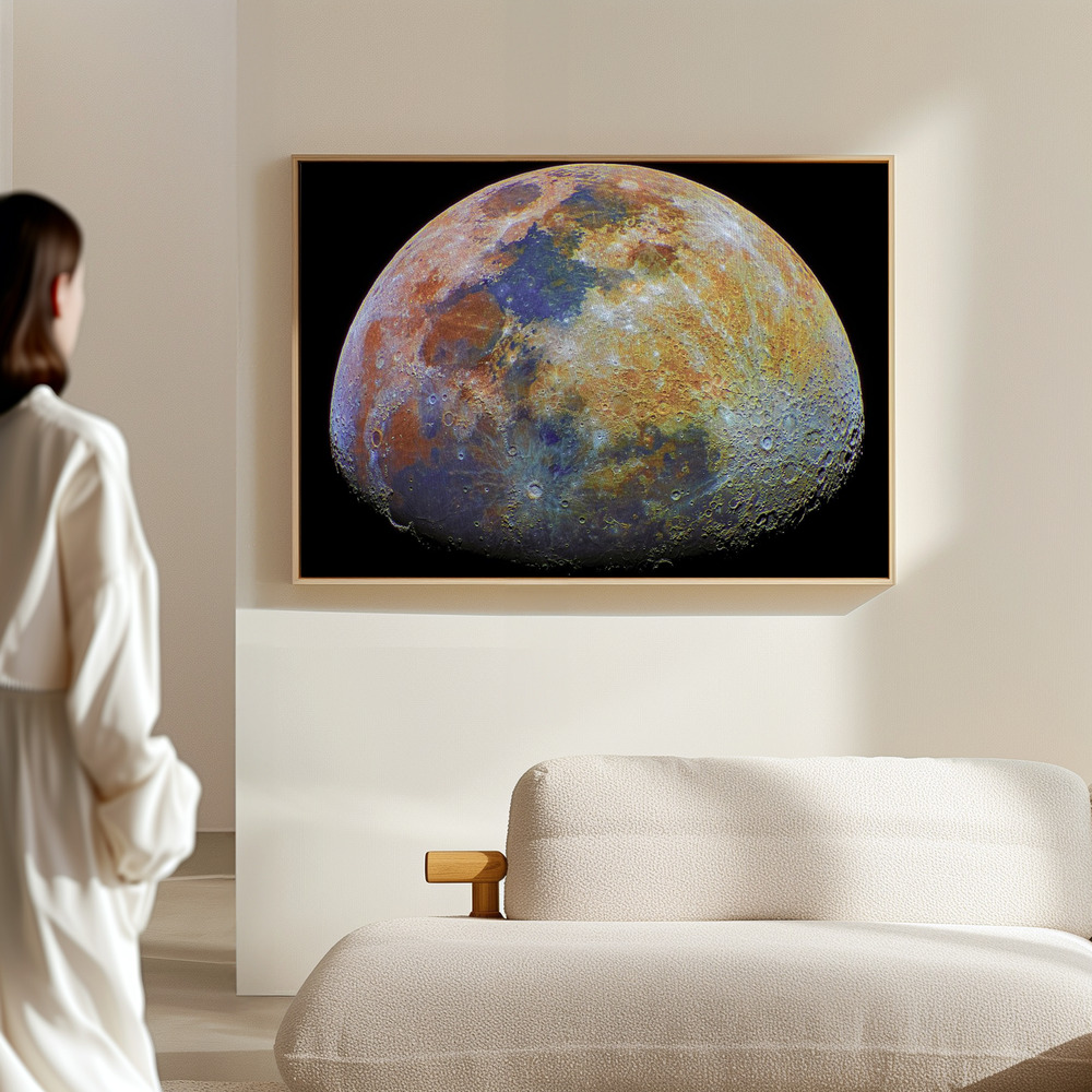 Stampe su tela - Mineral Moon in the hall