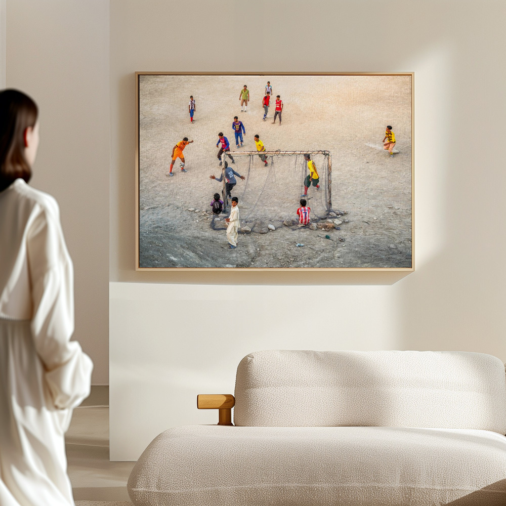 Canvas print - Champions league II in the hall