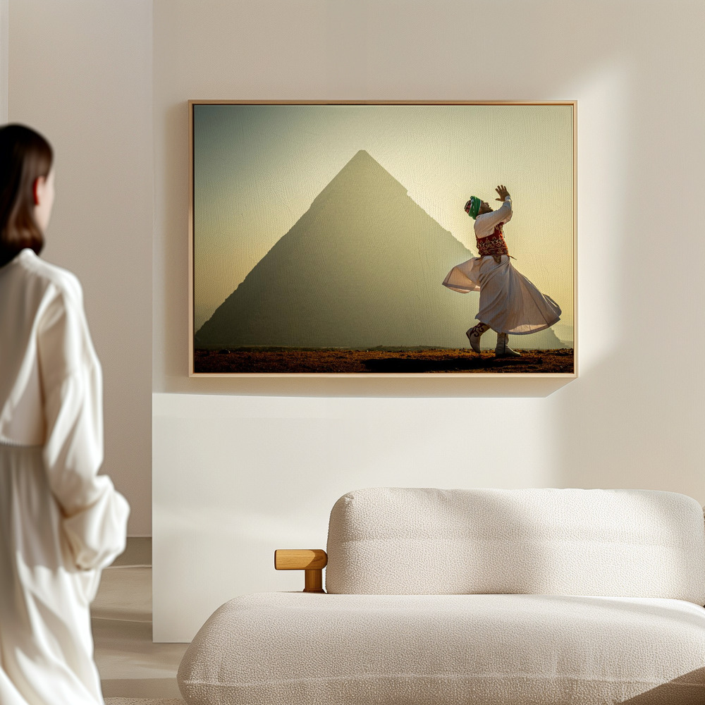 Toile - The Prayer of Light dans le hall