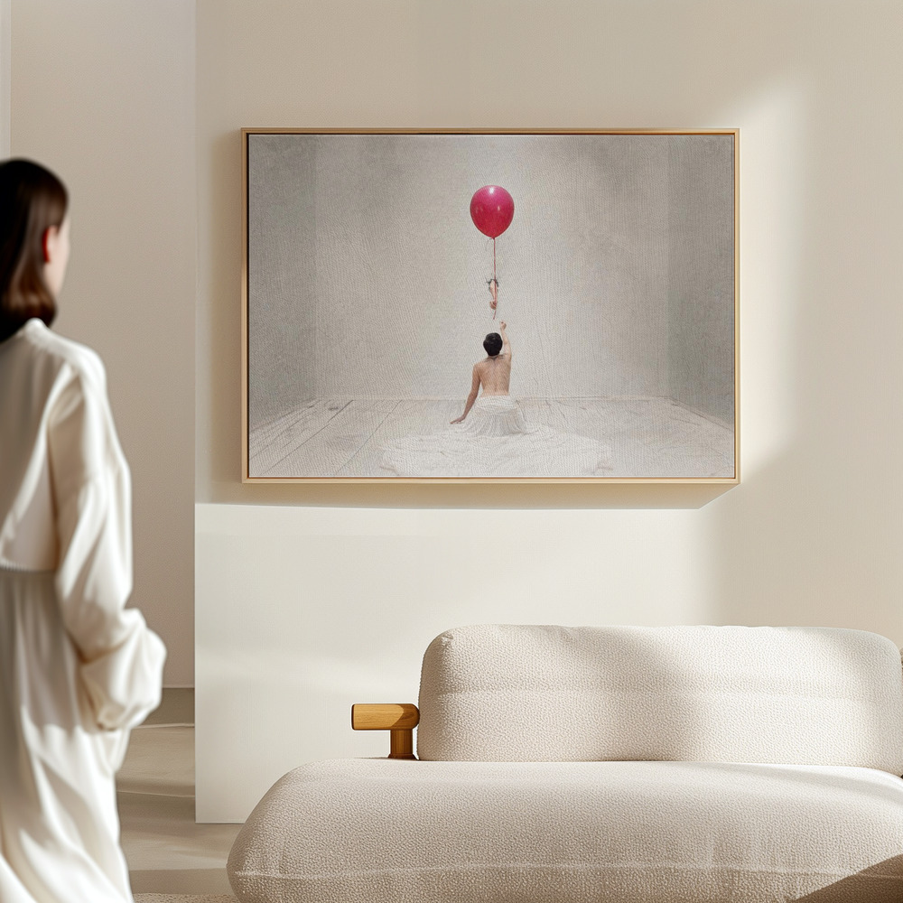 Canvas print - The Gift in the hall
