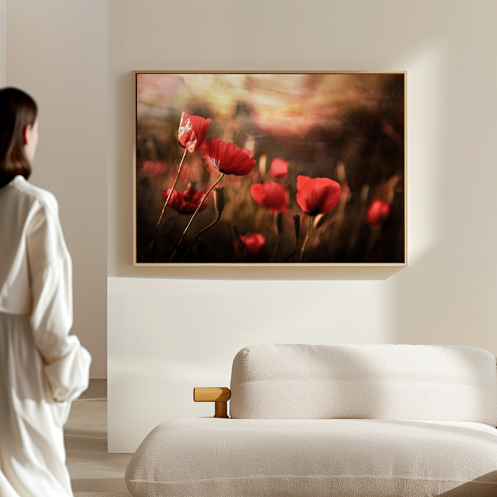 Canvas print - morning air in the hall