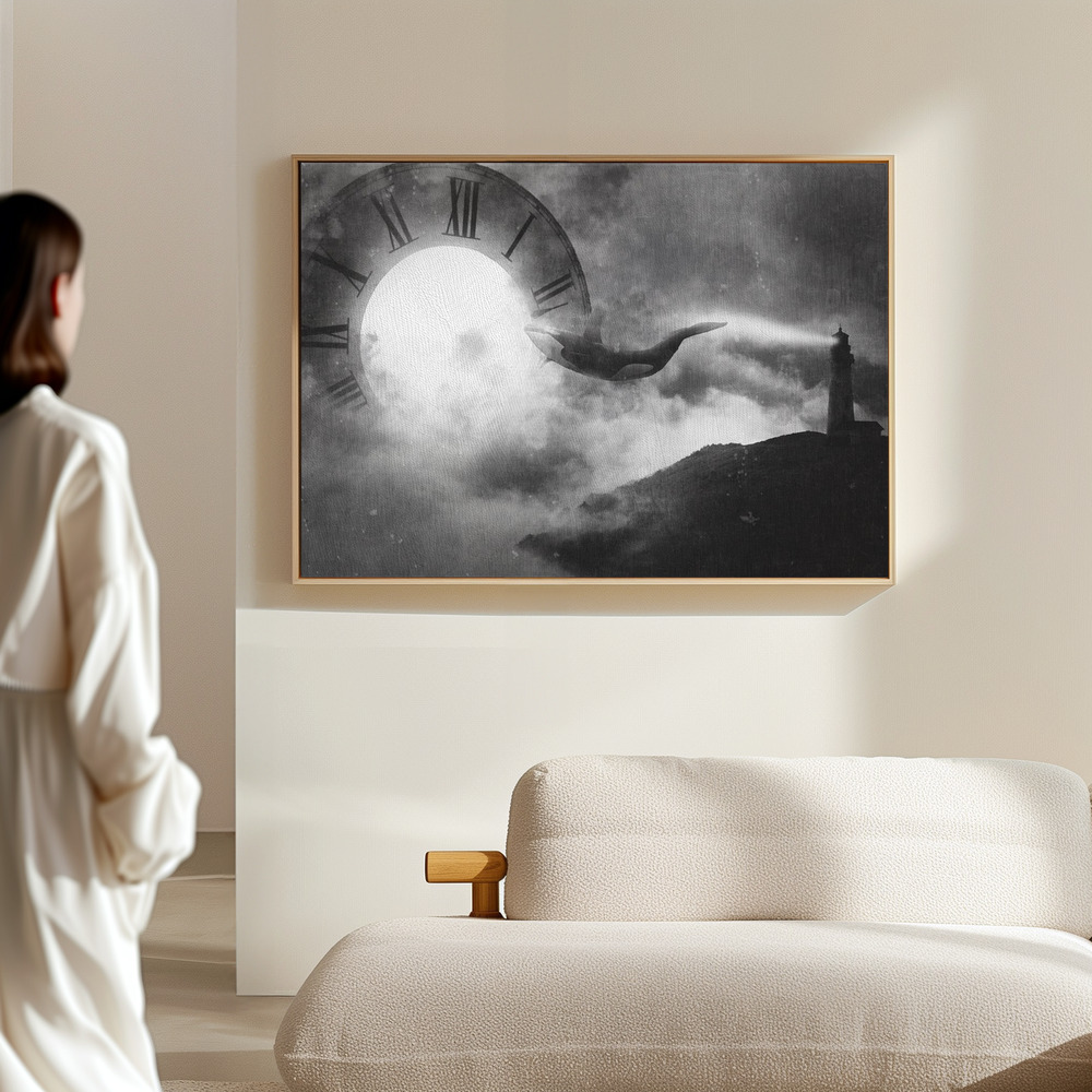 Canvas print - Time Zone in the hall