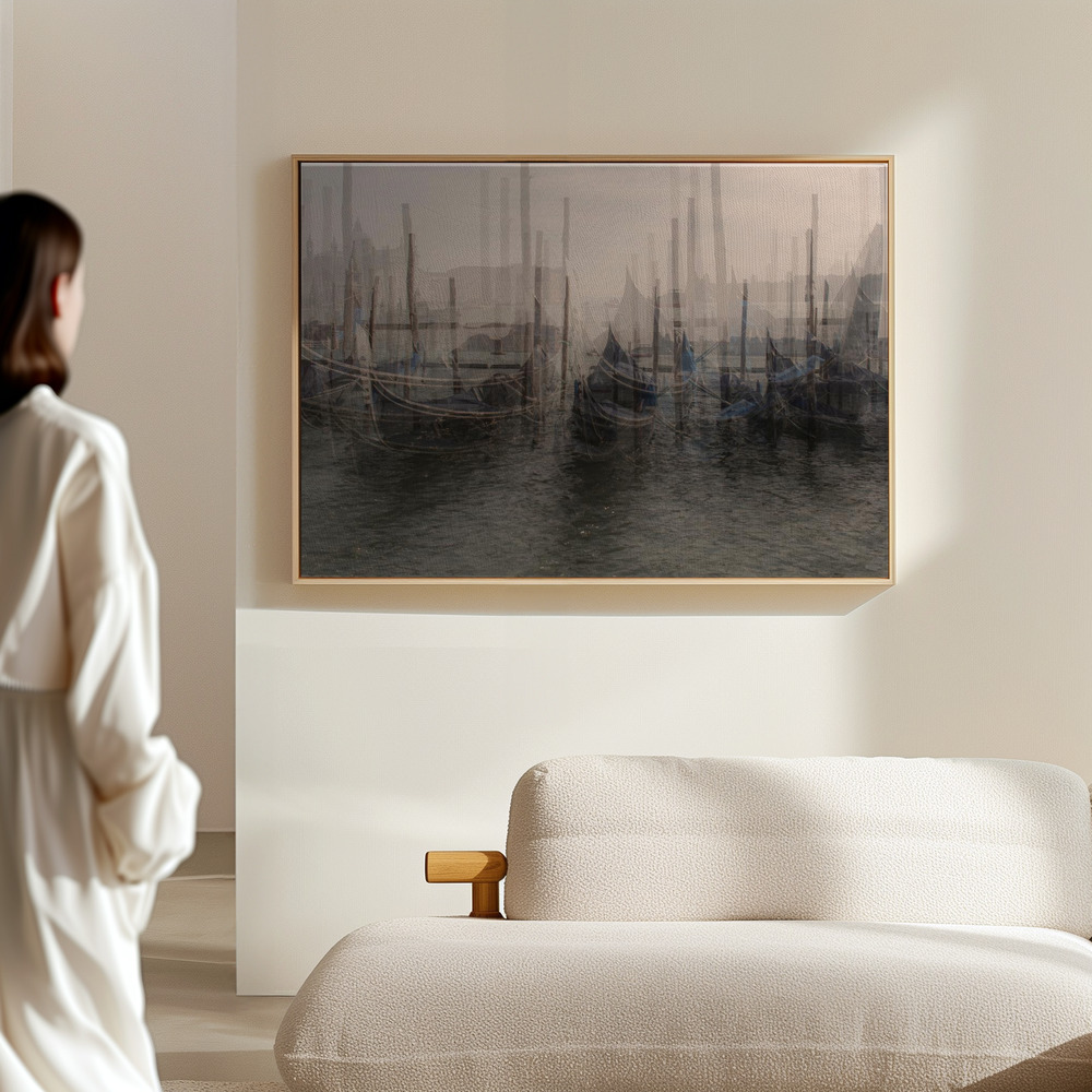 Obraz na płótnie - Illusion Magic Venice w hali