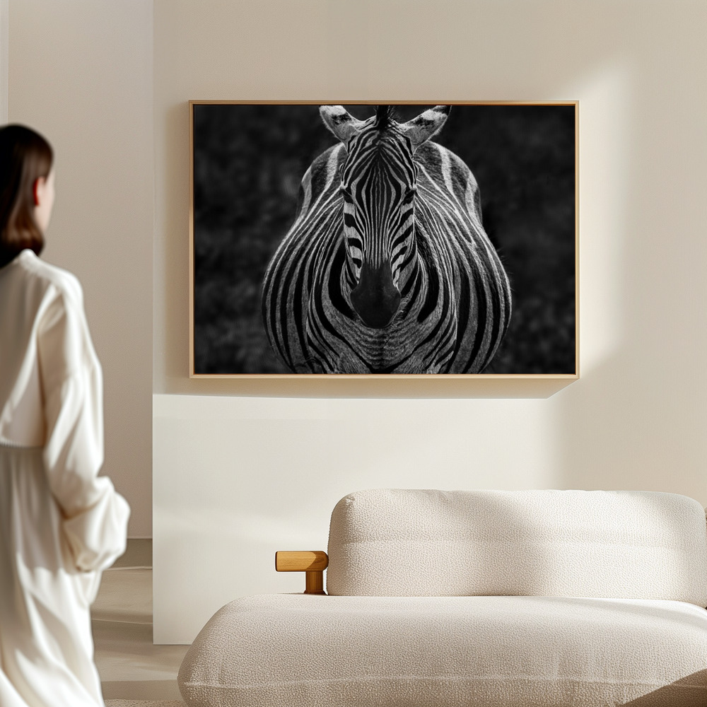 Canvas print - Stare in the hall