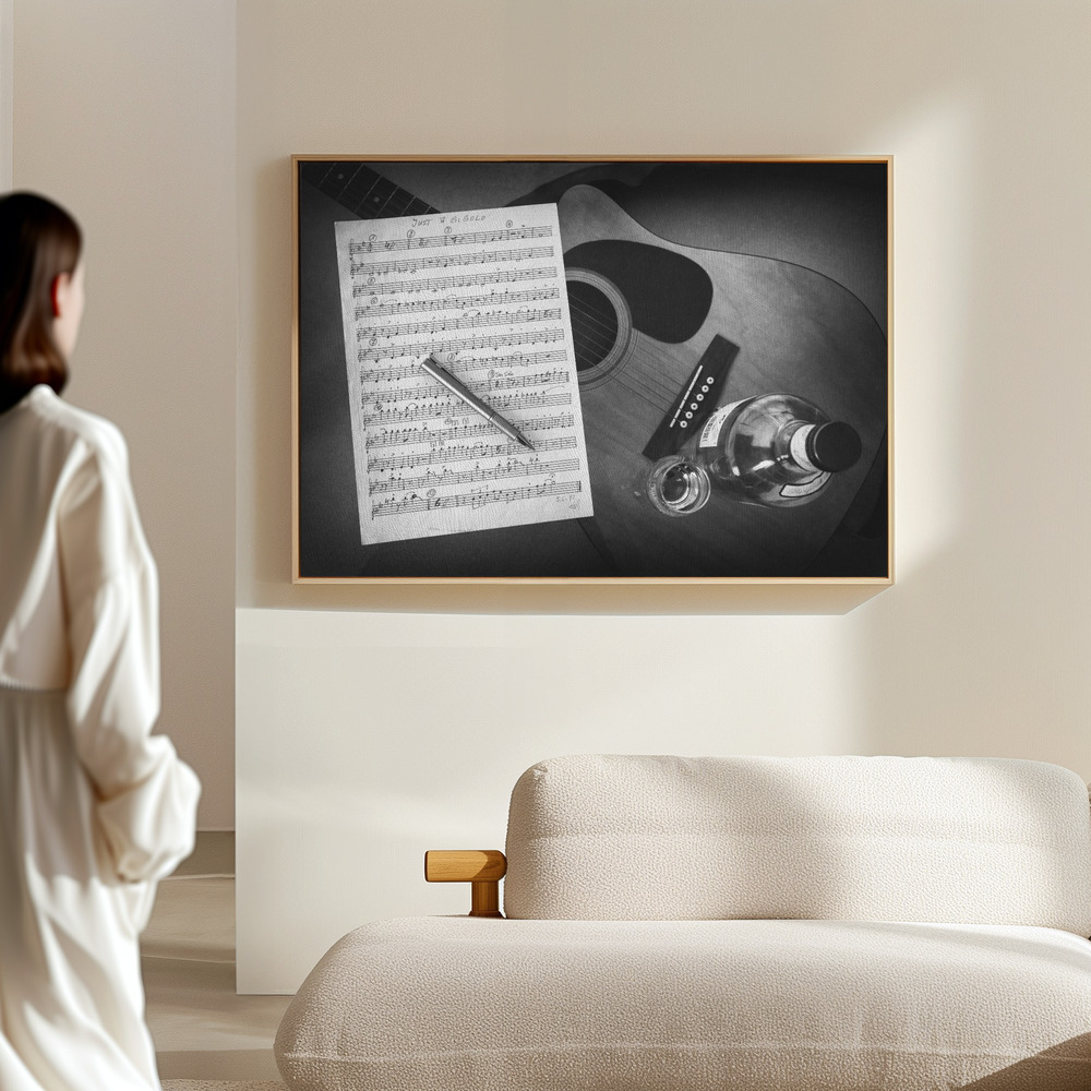 Canvas print - Just a gigolo in the hall