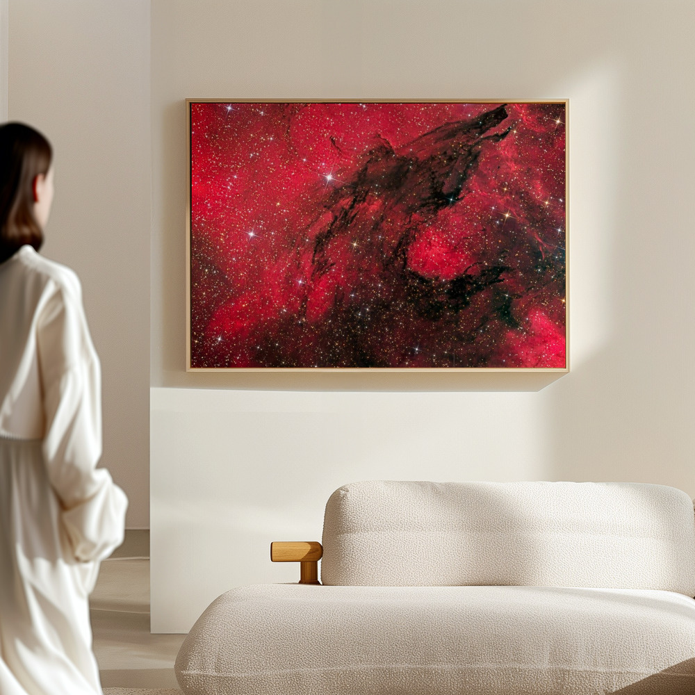 Canvas schilderi - Hungry like the Wolf in de hal